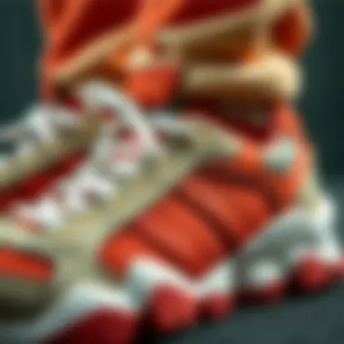 Close-up of Skechers Kool Bricks detailing and materials