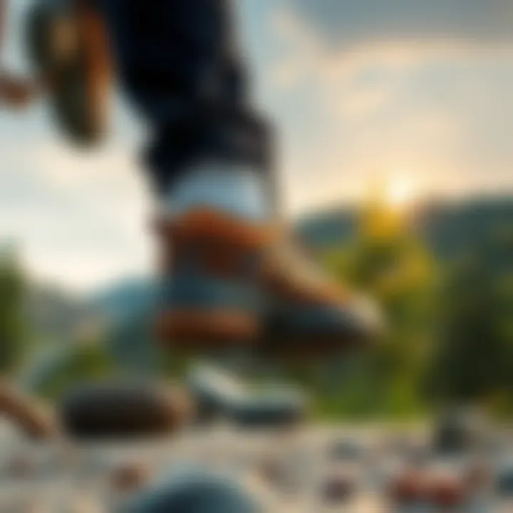 Skechers Outdoor Ultra boots displayed in various environmental settings