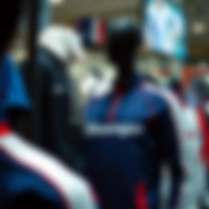 Diverse Slazenger Sports Apparel An array of Slazenger sports apparel on display