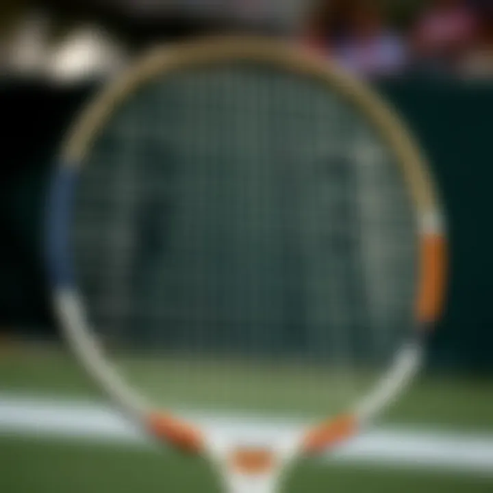 Heritage of Slazenger in Tennis A vintage Slazenger tennis racket showcasing the brand's heritage