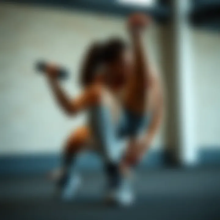 Demonstration of soleus muscle strengthening exercise