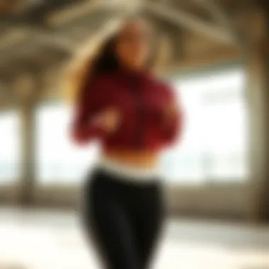 Dynamic athletic wear showcasing modern style and functionality.