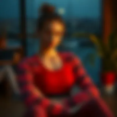 Visual representation of healthy lifestyle choices