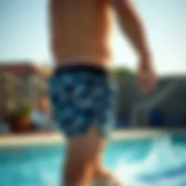 Experience of Comfort and Functionality in Swim Shorts Comfort and functionality of swim shorts in action