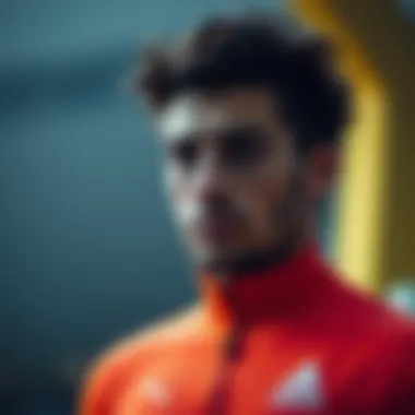 Athlete showcasing functionality of UCL clothing