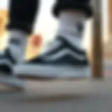 Elegant design of Vans Old Skool shoes highlighting style