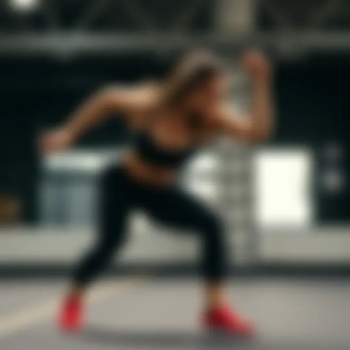 Dynamic side movement exercise for core strength