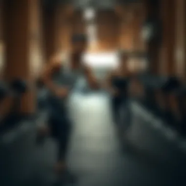 High-intensity workout session focusing on lateral movements